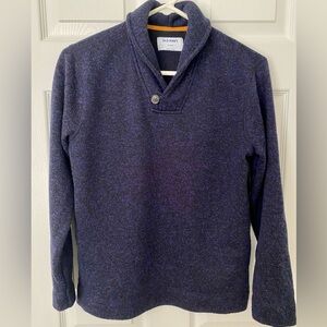 Boys Old Navy Sweater; Size XL (14/16); Navy Blue; Button Detail; Like New